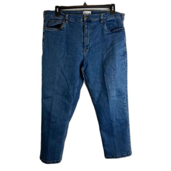 John Blair Medium Wash Casual Basic Jeans Size 40S/27 - Picture 1 of 7